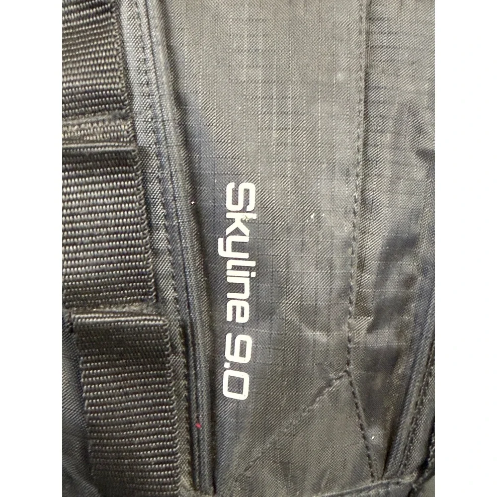 Outdoor Products Skyline 9.0 Hiking Backpack Black Ripstop Technical Daypack